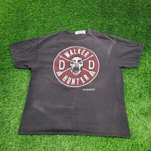Walking-Dead Hunter Shirt XL 24x28 Faded Black